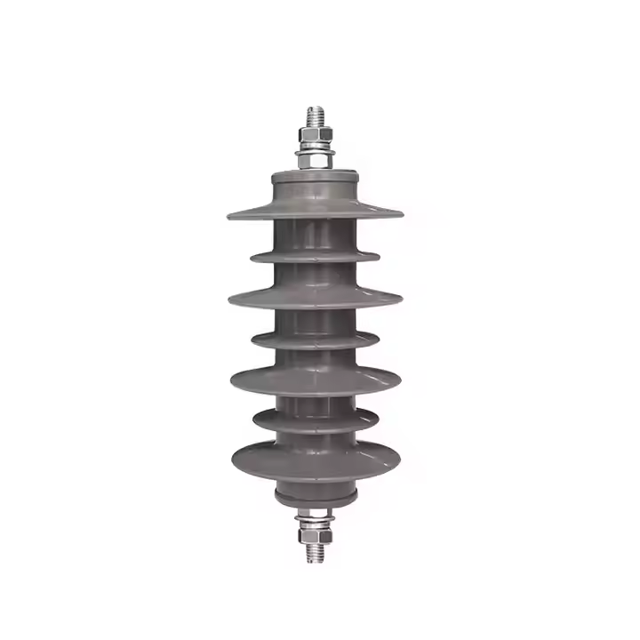 10KV 20kV 33kV 110kV silikon Kompositt Polymer Gapless Metal Zinc Oxide Lightning Surge Arrester Metal Oxide Arrester
